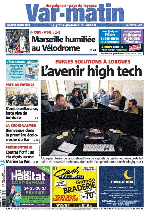 Var matin - Couverture,page2,page 3