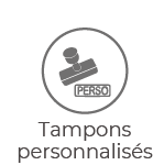 Tampons personnalisés