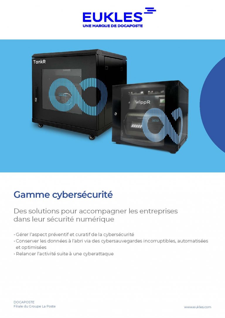 Catalogue Gamme Cybersécurité